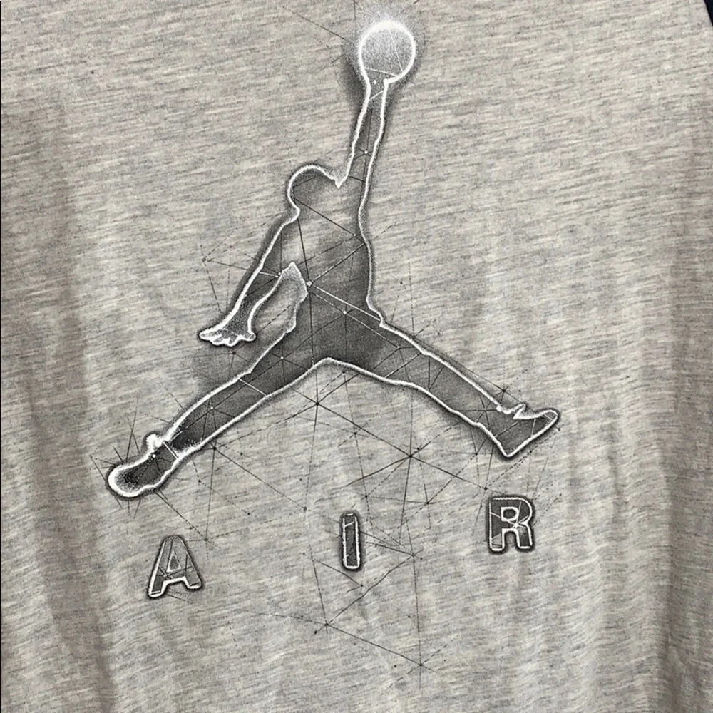 Air Jordan Graphic Baseball T-Shirt Kids Sz Large casual baller tee large